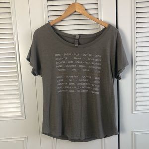 **CLOSING BUY ONE GET ONE** Stella & Dot Every Mother Counts Graphic Tee